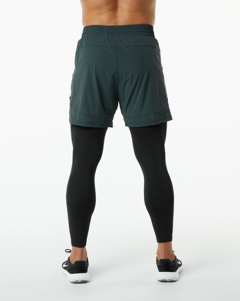 Pantaloni Scurti Barbati Alphalete Infinity 2-in-1 Speed 5.5