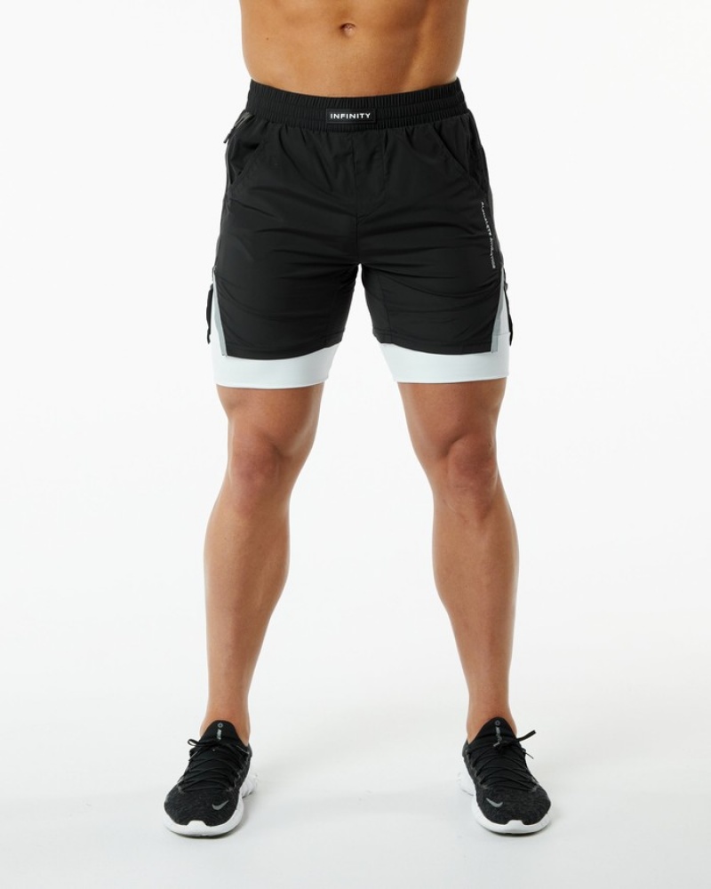 Pantaloni Scurti Barbati Alphalete Infinity Speed 5.5