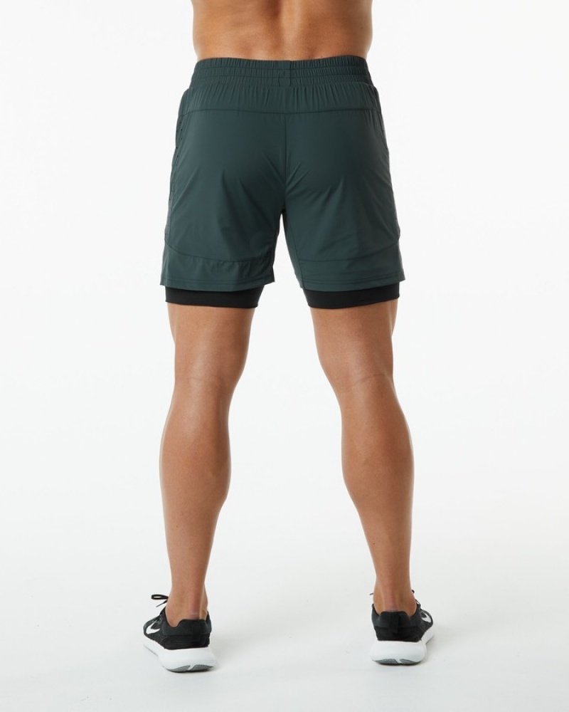 Pantaloni Scurti Barbati Alphalete Infinity Speed 5.5