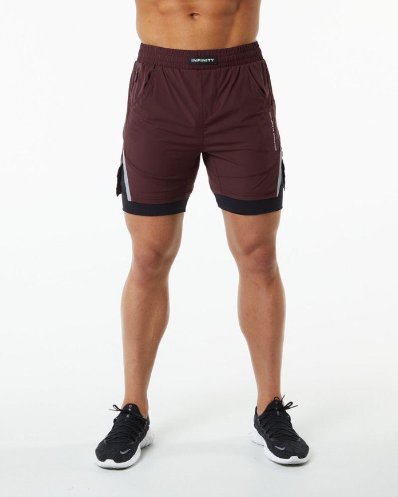 Pantaloni Scurti Barbati Alphalete Infinity Speed 5.5