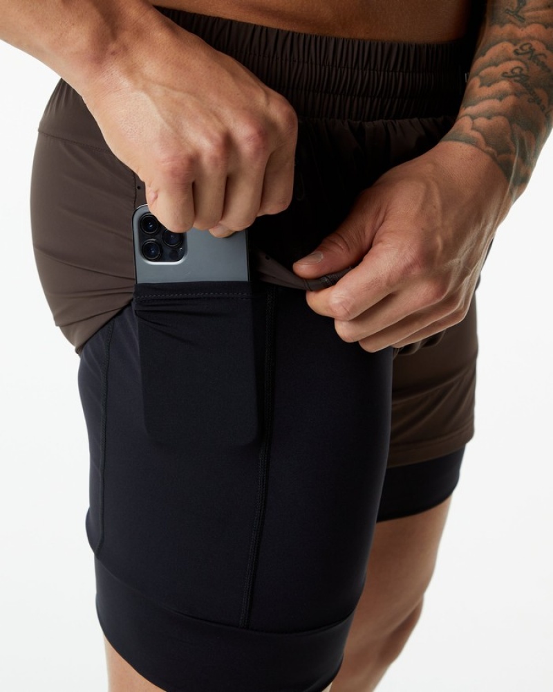 Pantaloni Scurti Barbati Alphalete Infinity Speed 5.5