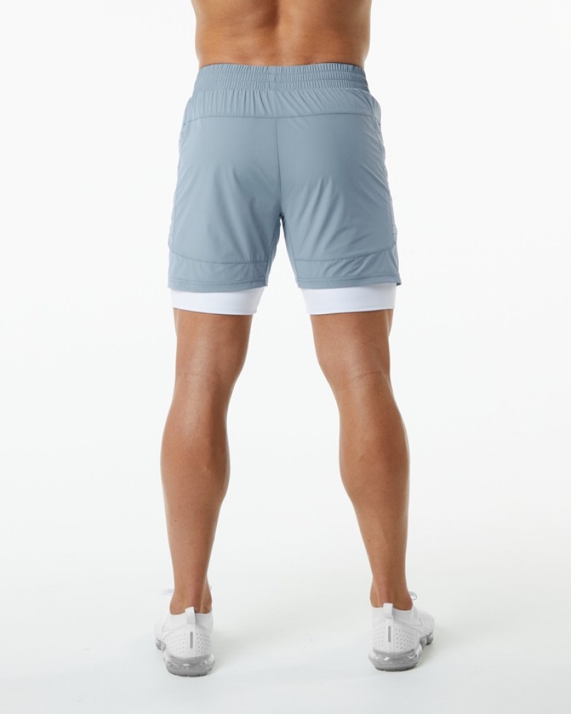 Pantaloni Scurti Barbati Alphalete Infinity Speed 5.5
