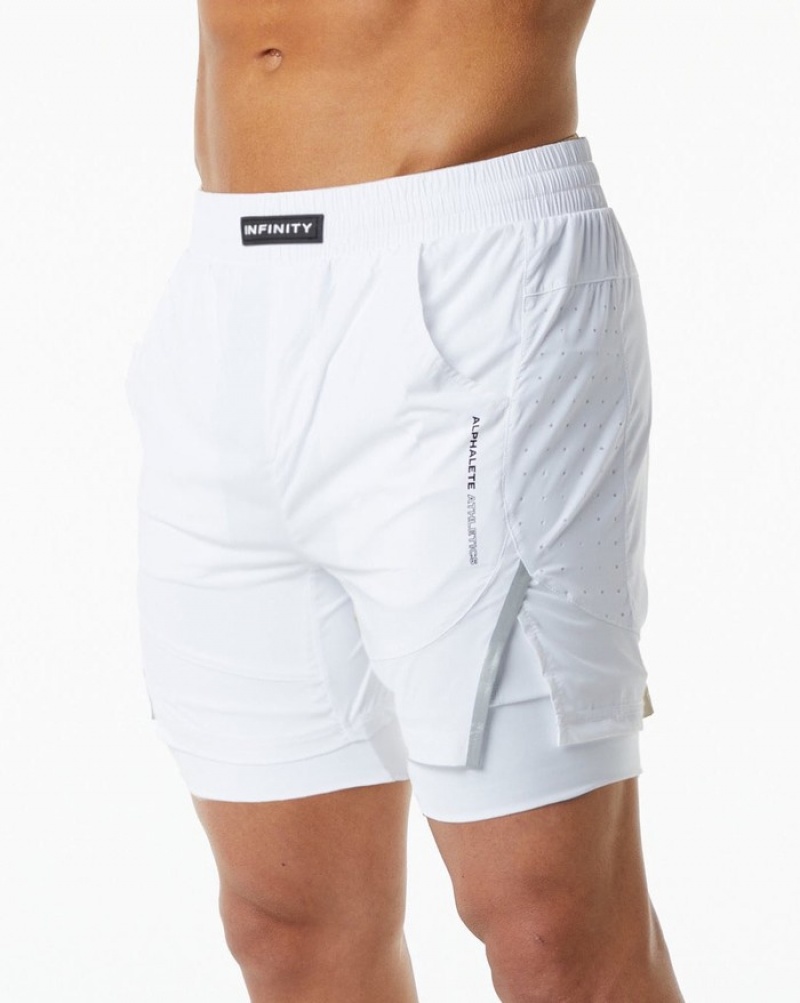 Pantaloni Scurti Barbati Alphalete Infinity Speed 5.5\