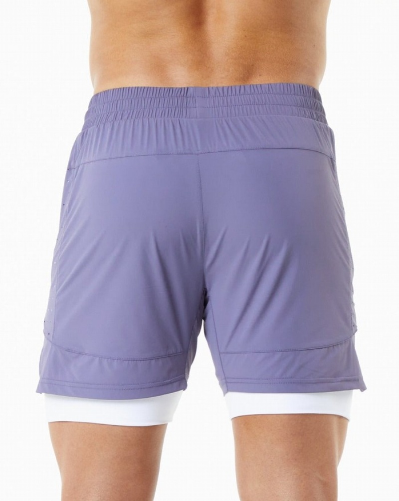 Pantaloni Scurti Barbati Alphalete Infinity Speed 5.5