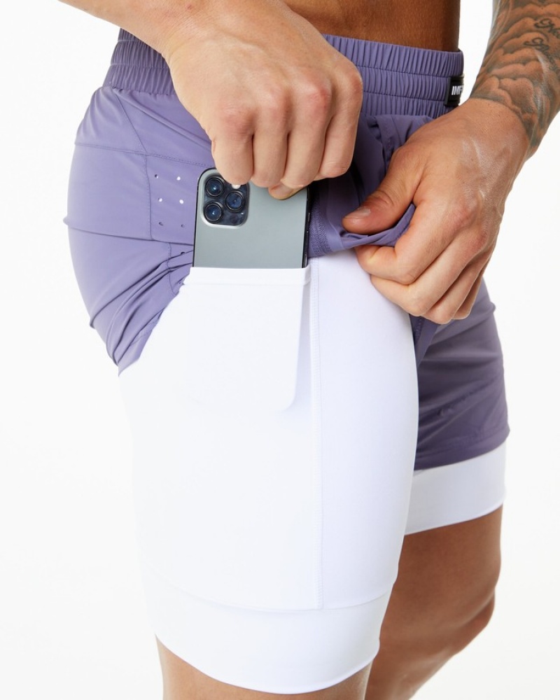 Pantaloni Scurti Barbati Alphalete Infinity Speed 5.5