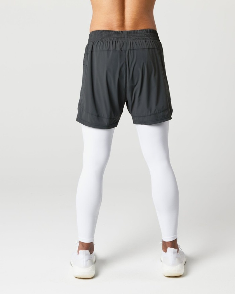 Pantaloni Scurti Barbati Alphalete Infinity 2-in-1 Speed 5.5