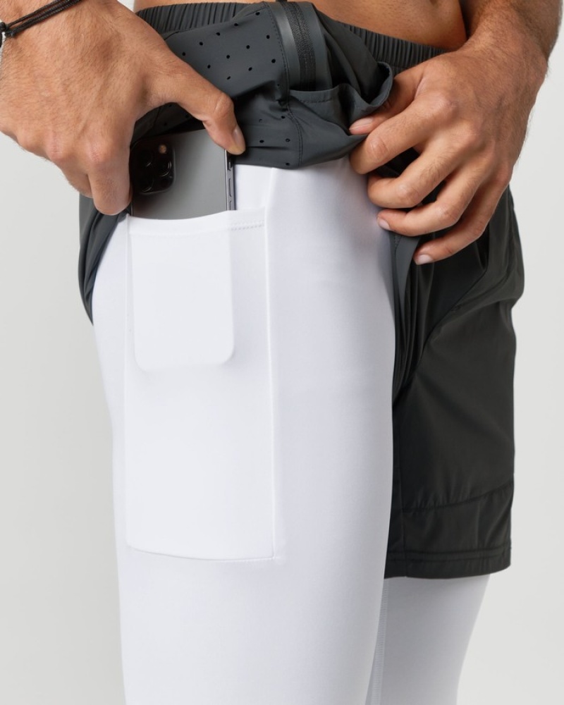 Pantaloni Scurti Barbati Alphalete Infinity 2-in-1 Speed 5.5