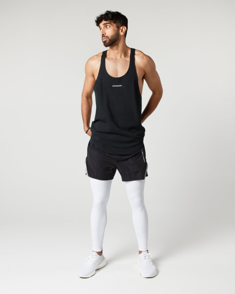 Pantaloni Scurti Barbati Alphalete Infinity 2-in-1 Speed 5.5