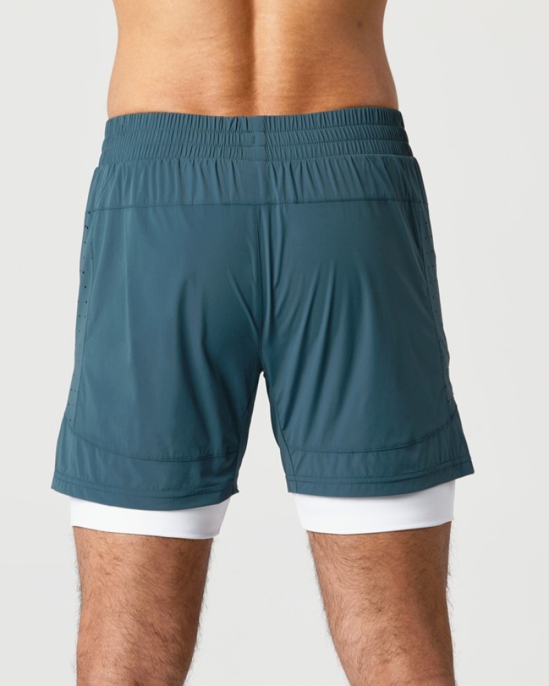 Pantaloni Scurti Barbati Alphalete Infinity Speed 5.5