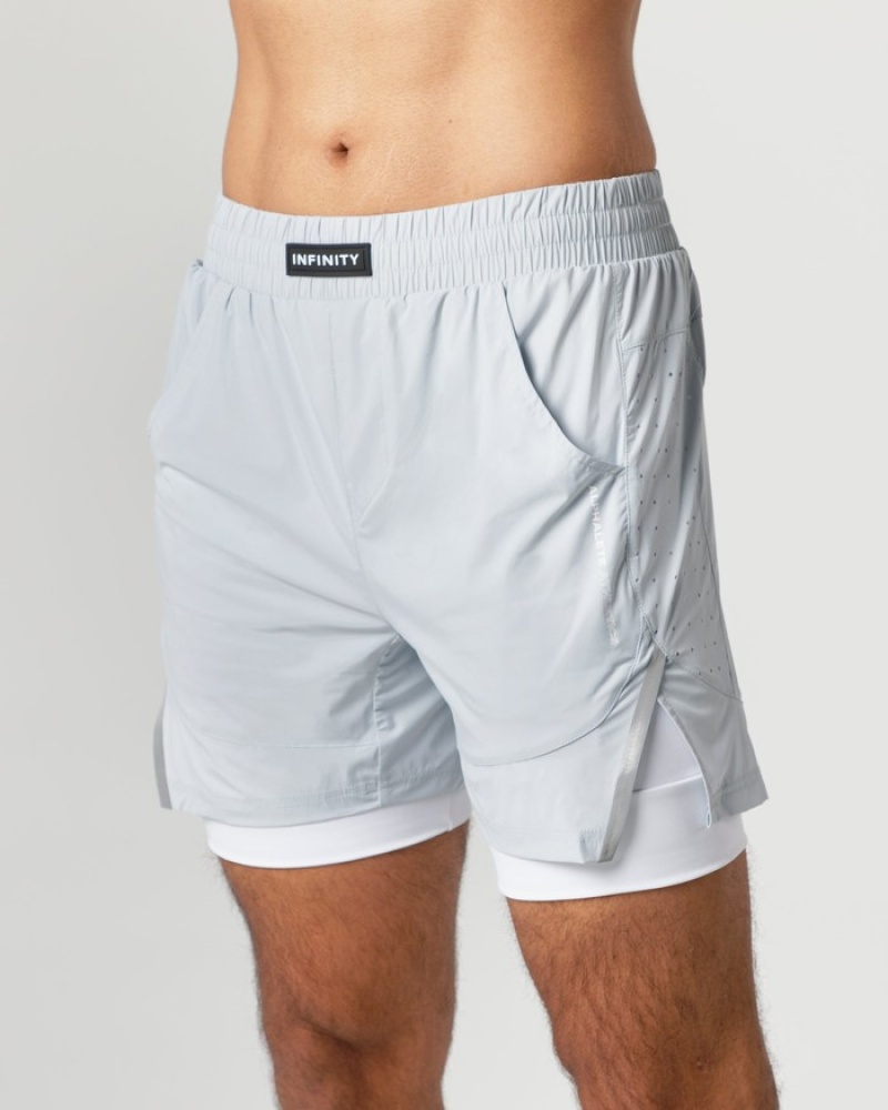 Pantaloni Scurti Barbati Alphalete Infinity Speed 5.5