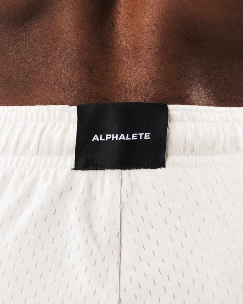Pantaloni Scurti Barbati Alphalete Wolf Head Mesh 6
