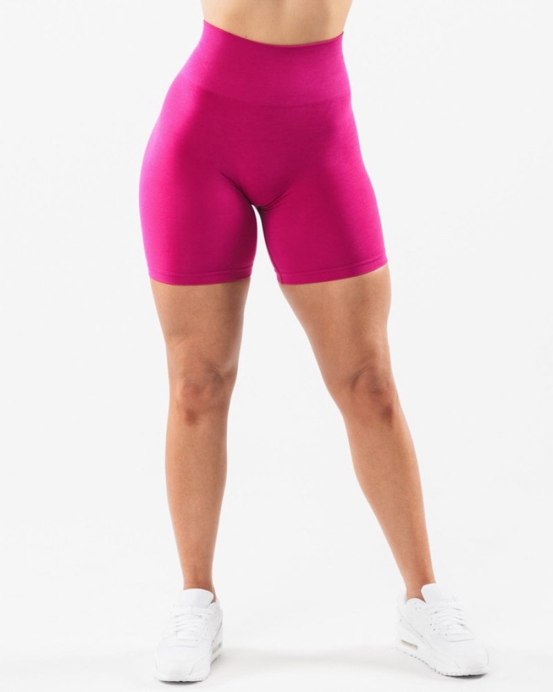 Pantaloni Scurti Dama Alphalete Amplify 6.5” Roz | 908234-IPX