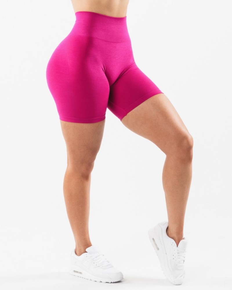 Pantaloni Scurti Dama Alphalete Amplify 6.5” Roz | 908234-IPX