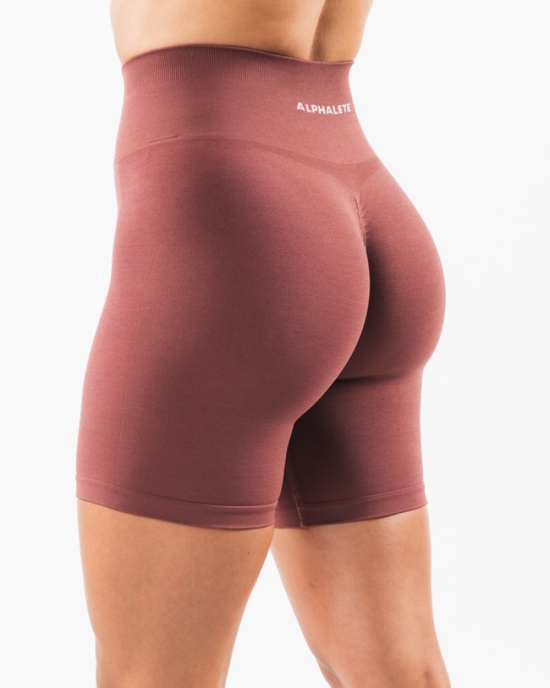 Pantaloni Scurti Dama Alphalete Amplify 6.5” Visinii | 625309-GKJ