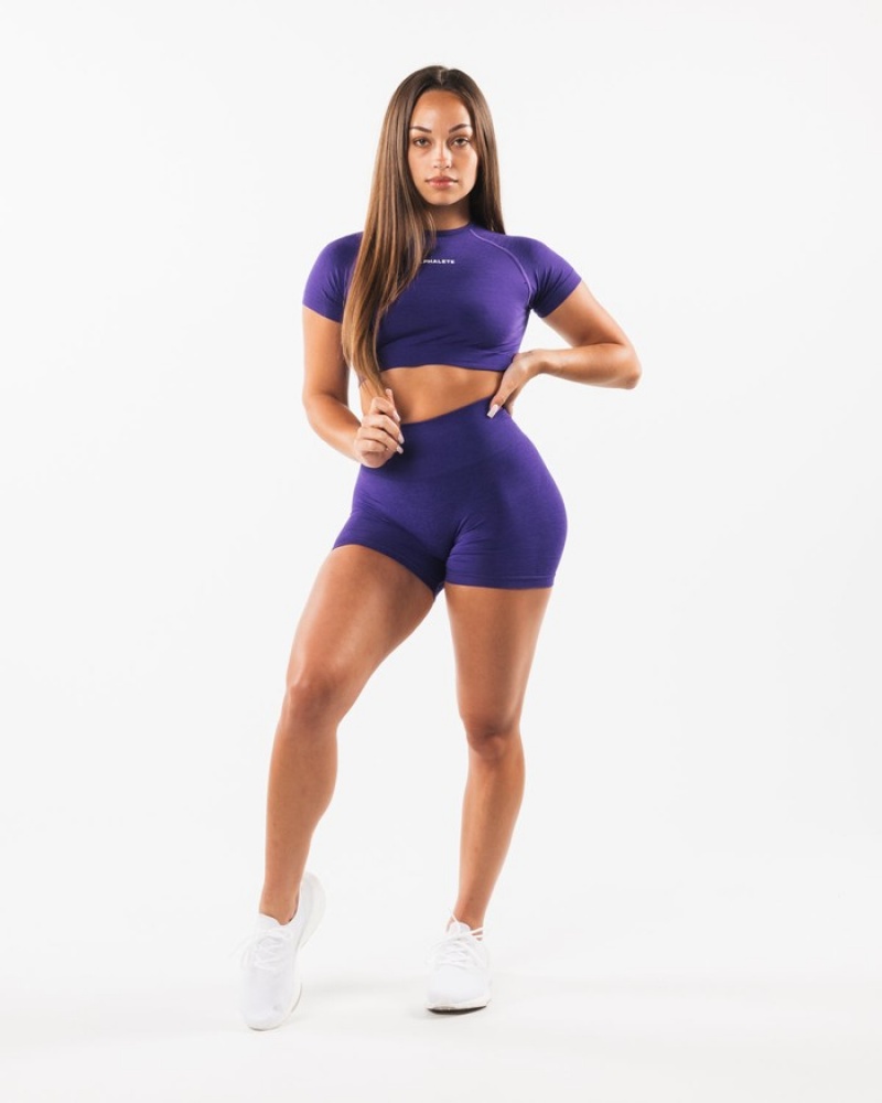 Pantaloni Scurti Dama Alphalete Amplify 4.5