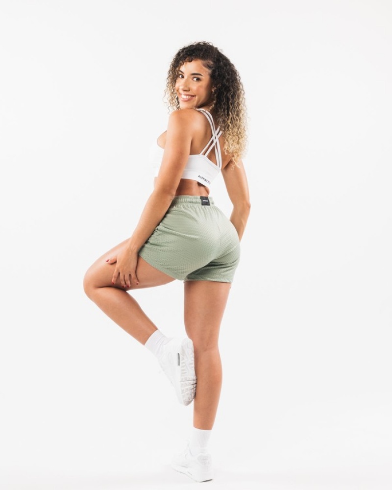 Pantaloni Scurti Dama Alphalete Signature Mesh 4