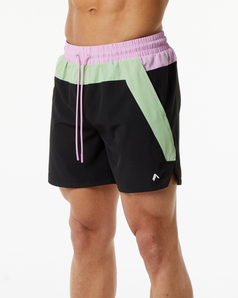 Pantaloni Scurti de Bord Barbati Alphalete Swim Trunk 5.5