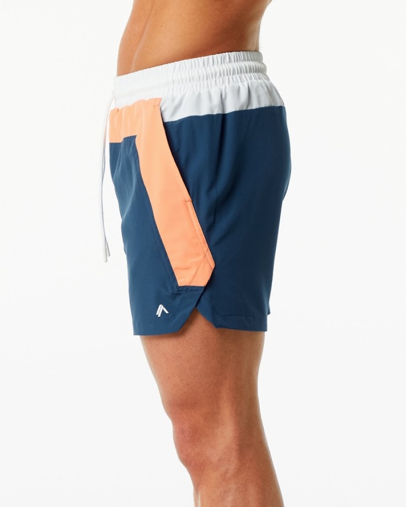 Pantaloni Scurti de Bord Barbati Alphalete Swim Trunk 5.5