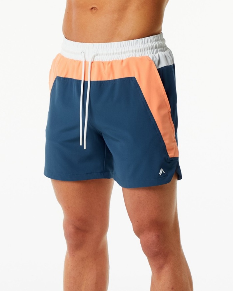 Pantaloni Scurti de Bord Barbati Alphalete Swim Trunk 5.5