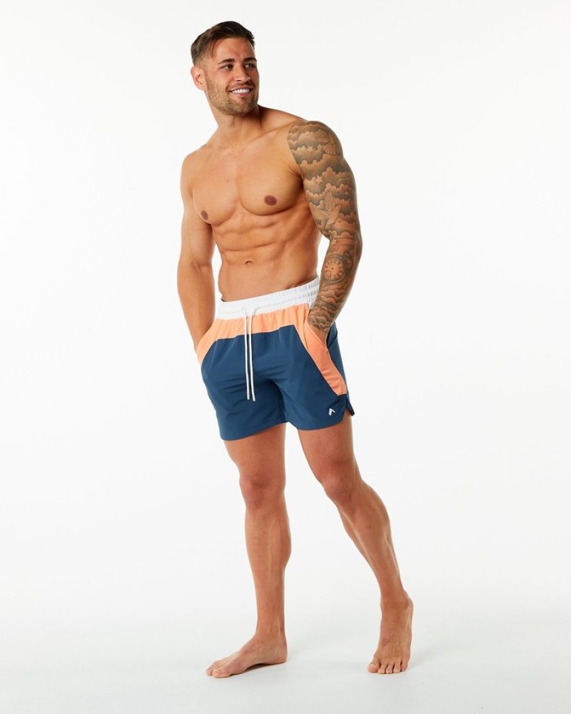 Pantaloni Scurti de Bord Barbati Alphalete Swim Trunk 5.5