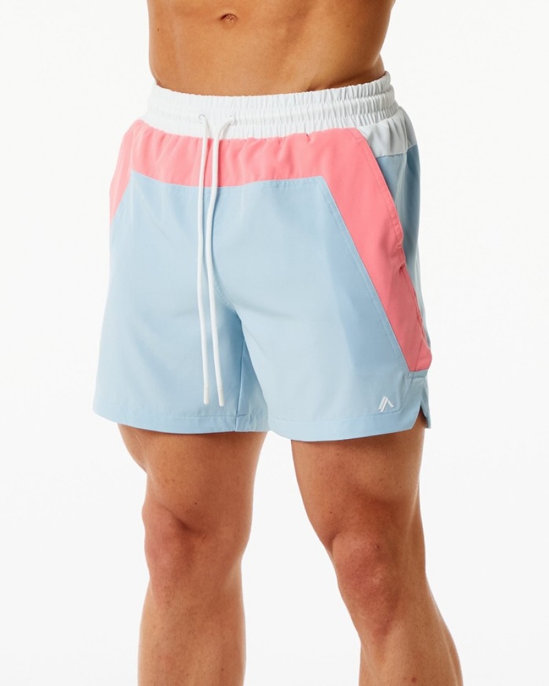 Pantaloni Scurti de Bord Barbati Alphalete Swim Trunk 5.5