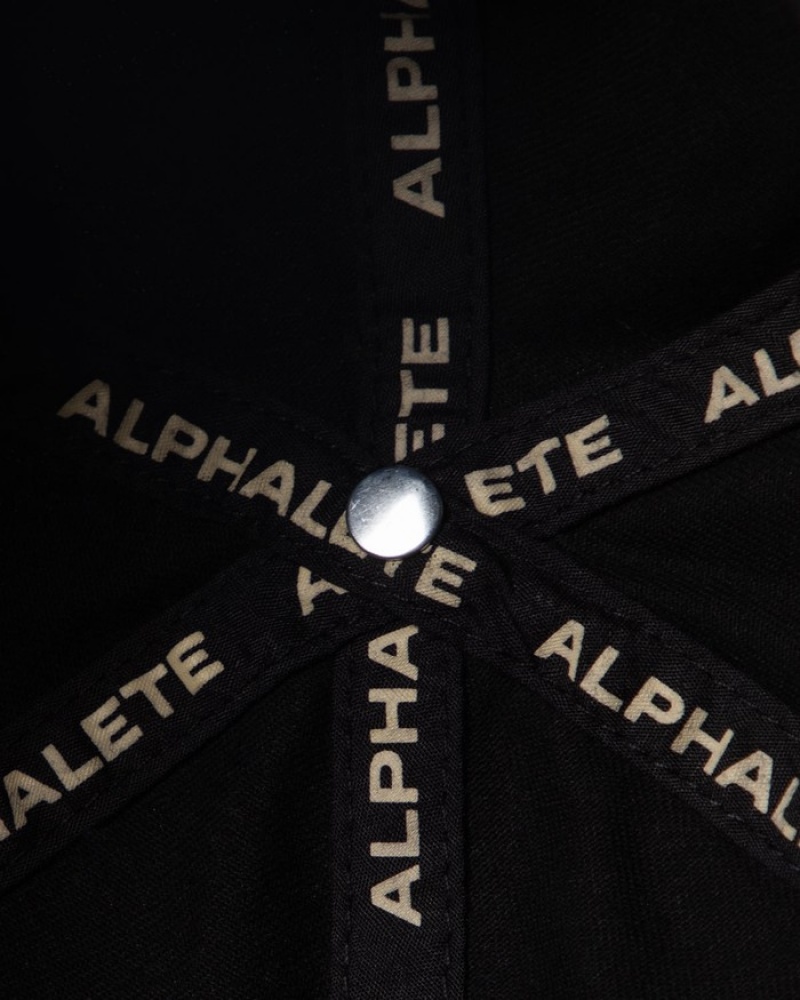 Sapca Barbati Alphalete Collegiate Vintage Negrii Galbeni | 297481-UWO