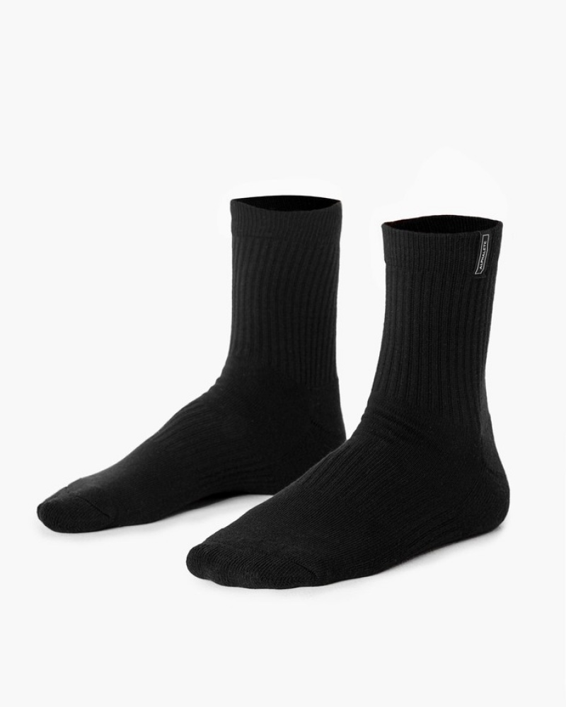 Sosete Dama Alphalete Union Crew 3pk Negrii | 487153-TNK