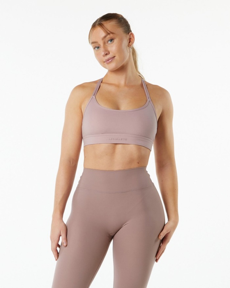 Sutiene Dama Alphalete Alphalux Tri Violet | 765812-EXH
