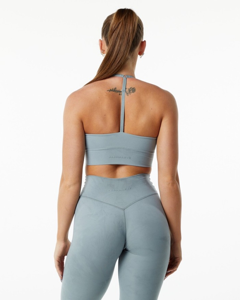 Sutiene Dama Alphalete Alphalux Wonder Albastri | 731820-MJE