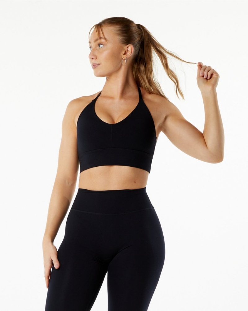 Sutiene Dama Alphalete Alphalux Wonder Negrii | 275610-QES