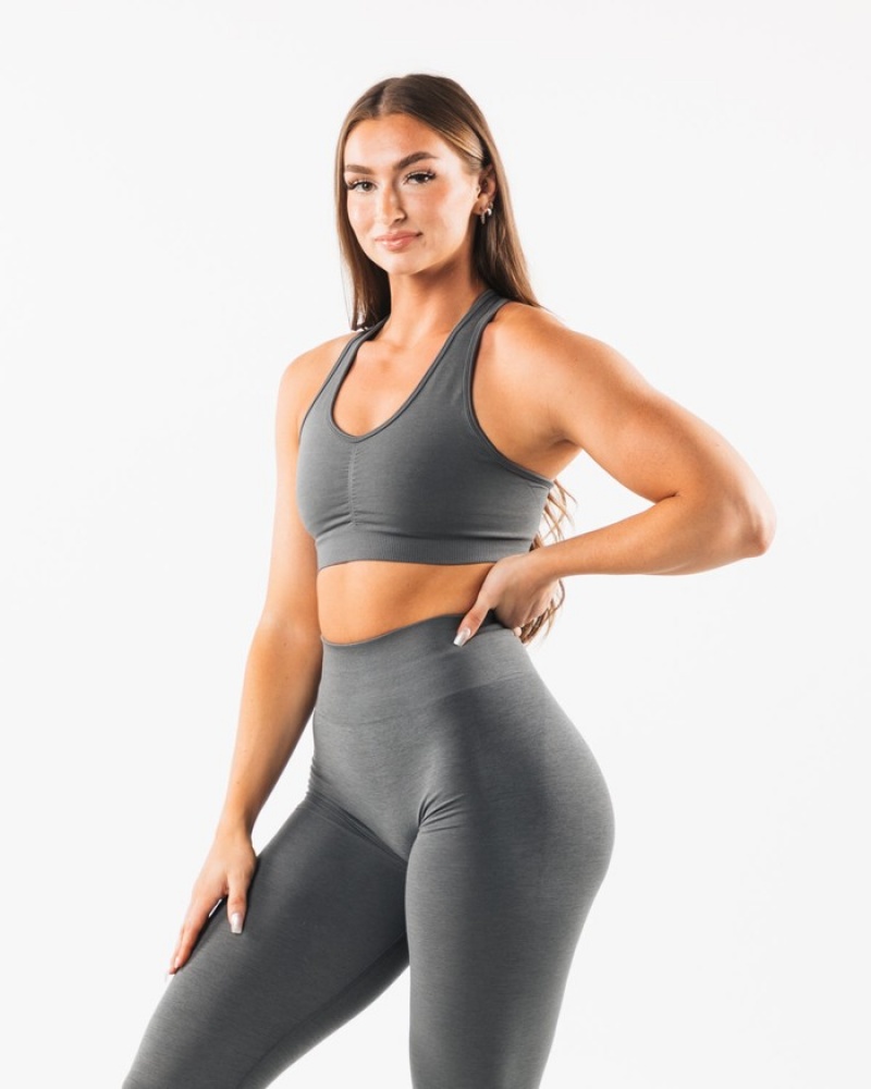 Sutiene Dama Alphalete Amplify Negrii | 608257-FMV