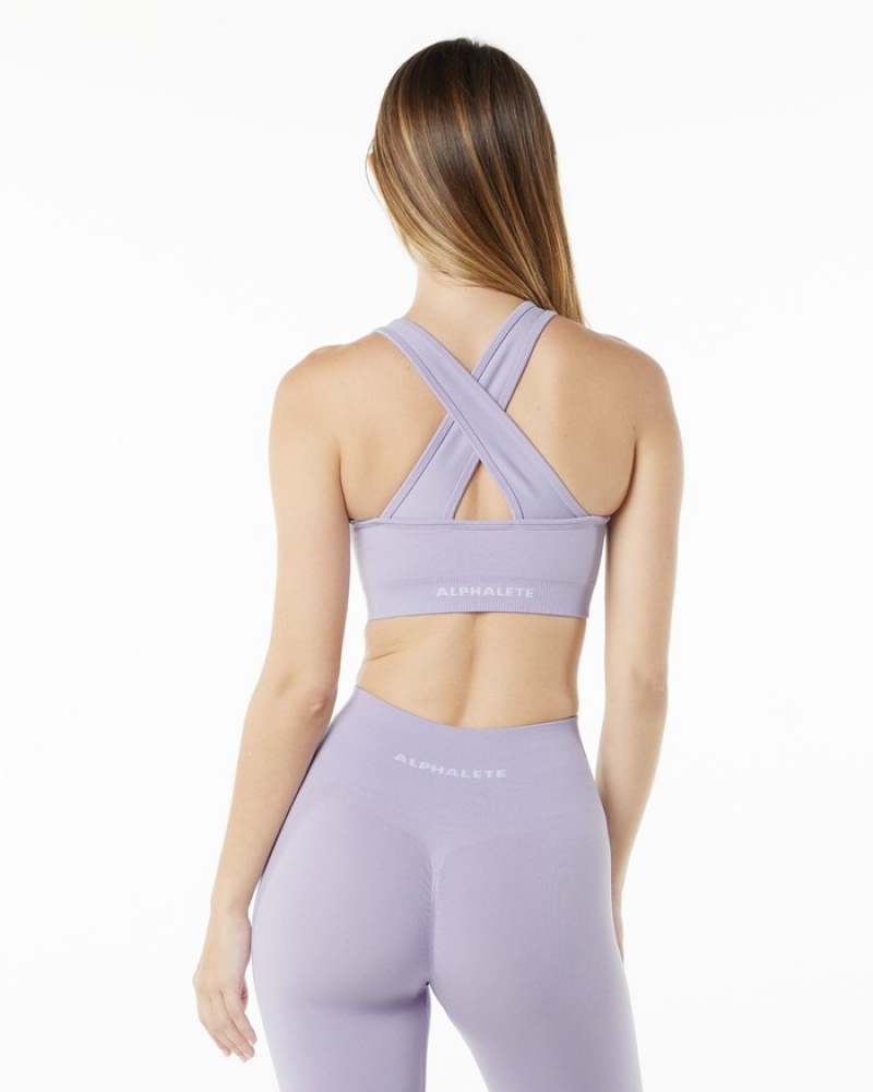 Sutiene Dama Alphalete Amplify Violet | 295348-FHM