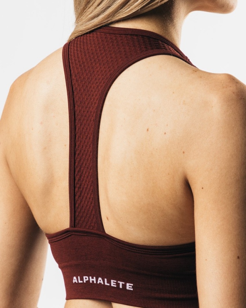 Sutiene Dama Alphalete Impact Cupru | 015673-KVE