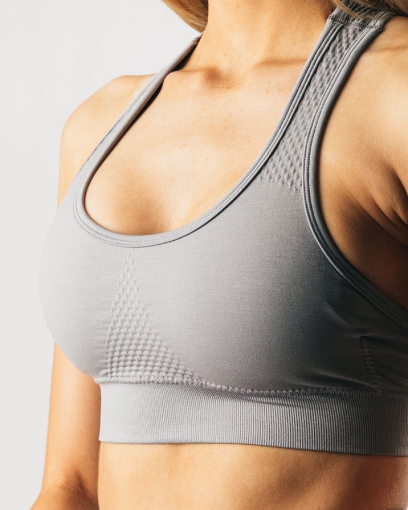 Sutiene Dama Alphalete Impact Gri | 156394-AHB