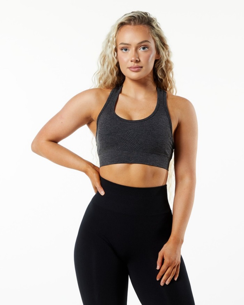 Sutiene Dama Alphalete Impact Gri | 710342-XHB