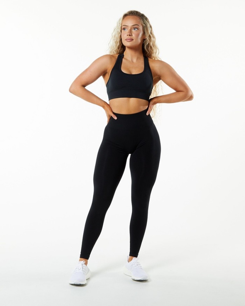 Sutiene Dama Alphalete Impact Negrii | 421038-XZY