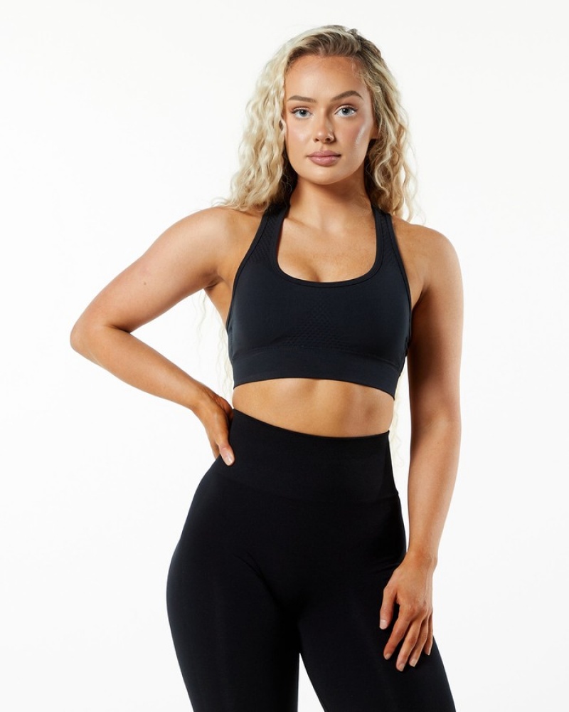 Sutiene Dama Alphalete Impact Negrii | 421038-XZY