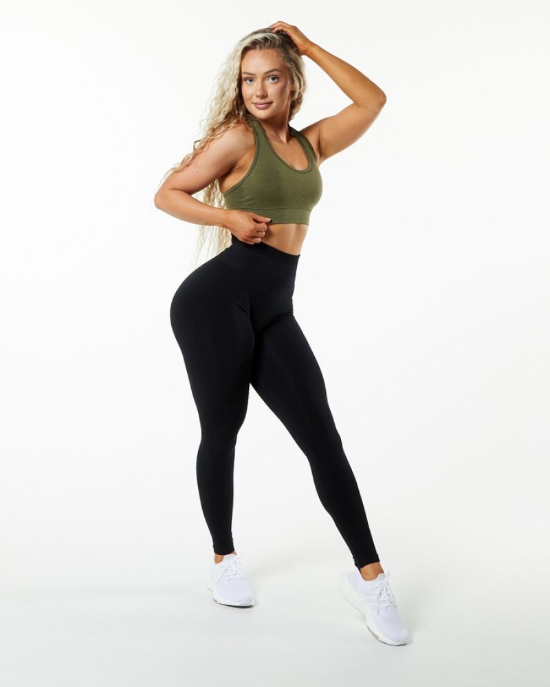 Sutiene Dama Alphalete Impact Verzi | 785940-AXN