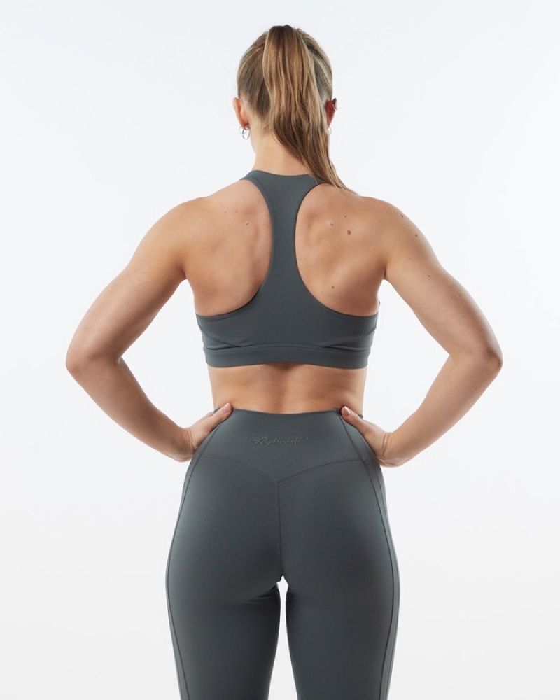 Sutiene Dama Alphalete Pulse Balance Gri | 706219-ESI