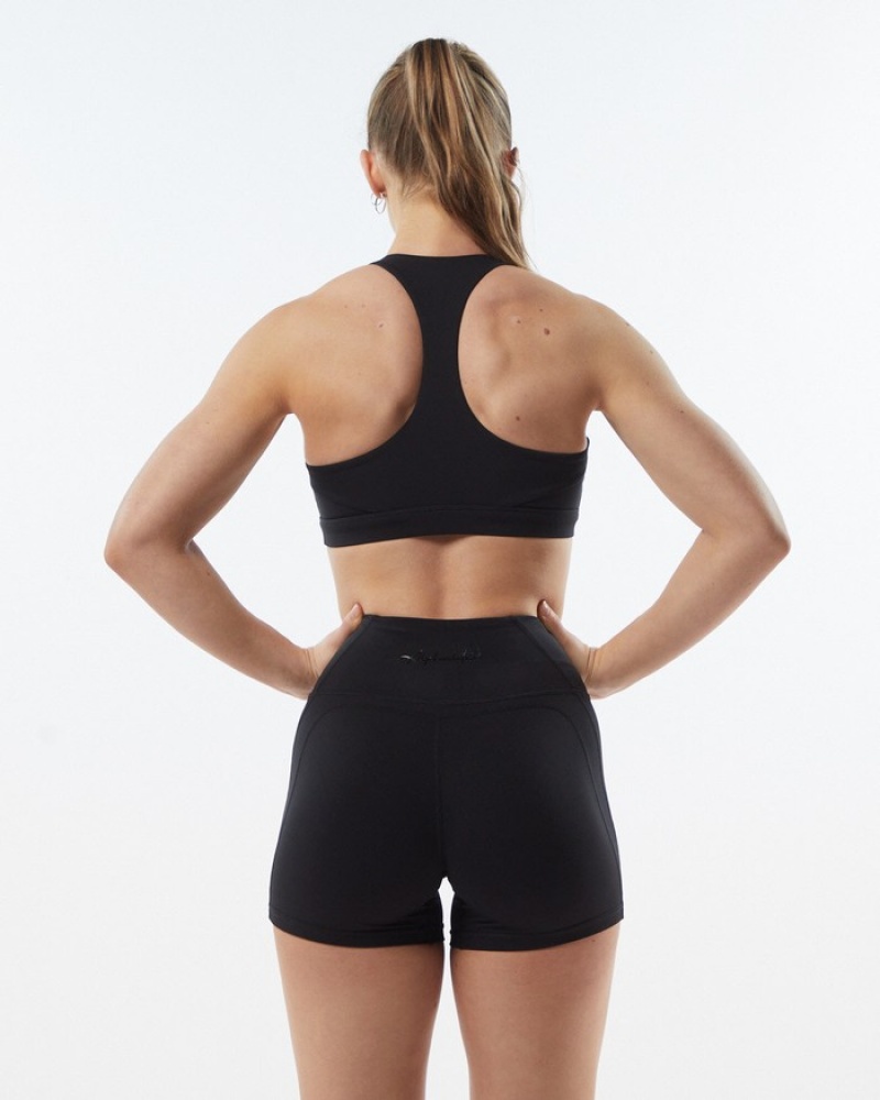 Sutiene Dama Alphalete Pulse Balance Negrii | 926140-IKQ