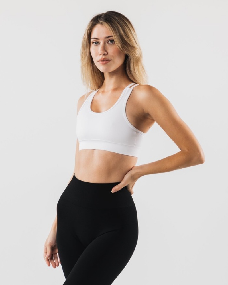 Sutiene Dama Alphalete Revival Albi | 051246-BDW