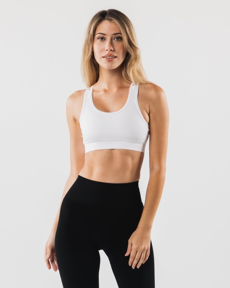 Sutiene Dama Alphalete Revival Albi | 051246-BDW