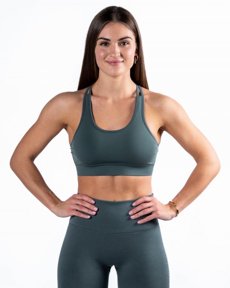 Sutiene Dama Alphalete Revival Gri | 059642-MRO