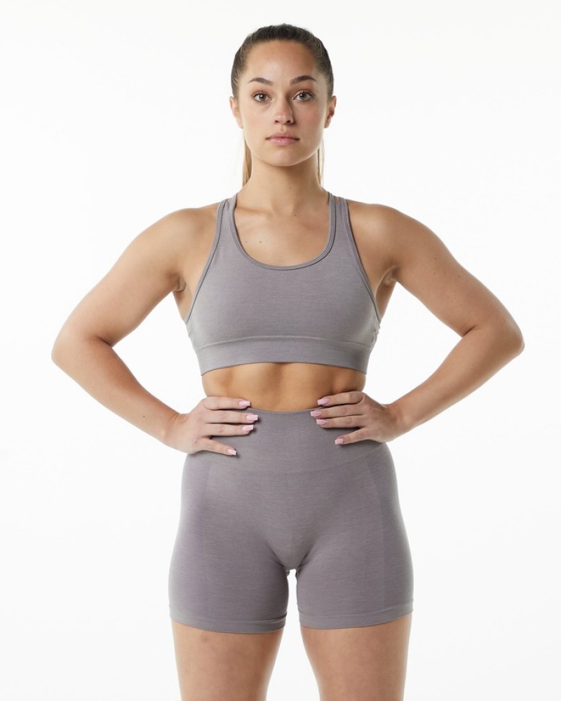 Sutiene Dama Alphalete Revival Gri | 241963-DYC