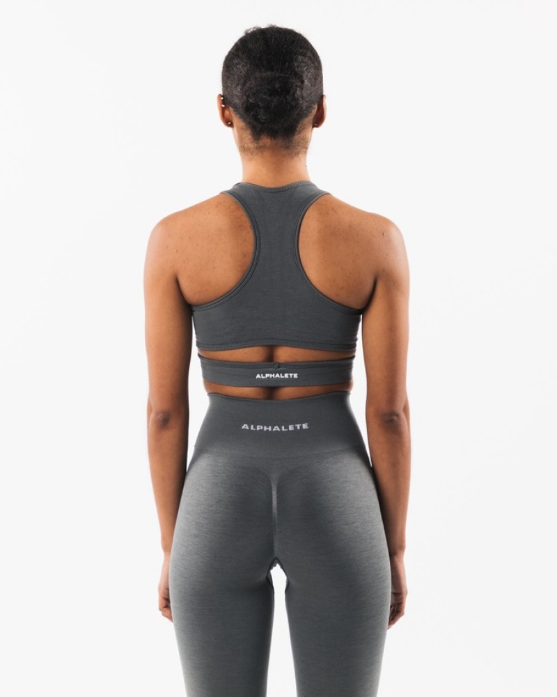 Sutiene Dama Alphalete Stratus Gri | 026895-DNI