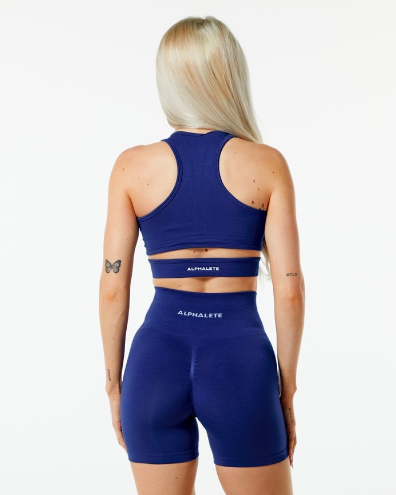 Sutiene Dama Alphalete Stratus Indigo | 561970-BUC