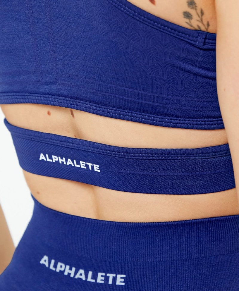 Sutiene Dama Alphalete Stratus Indigo | 561970-BUC