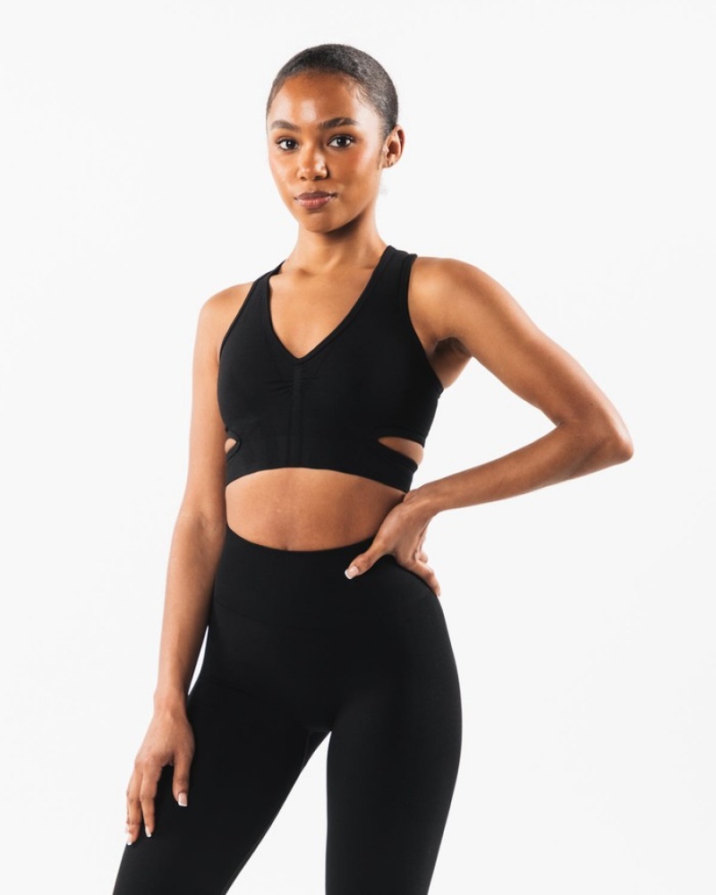 Sutiene Dama Alphalete Stratus Negrii | 524637-ITV