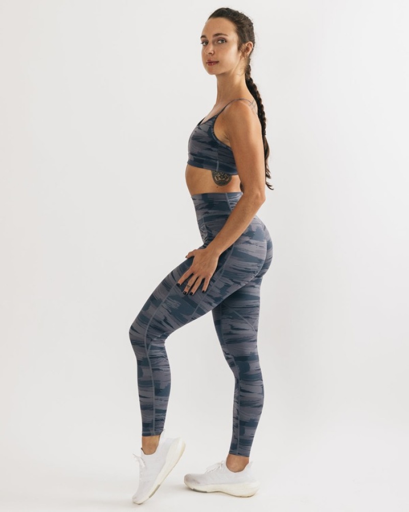 Sutiene Dama Alphalete Surface Limitless Gri Camuflaj | 435872-ROS