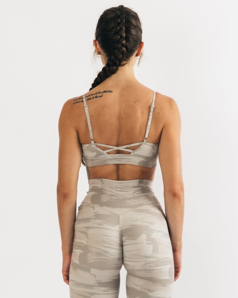 Sutiene Dama Alphalete Surface Limitless Camuflaj | 758362-OZW
